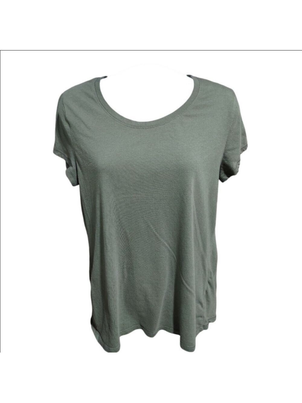 No Boundaries Olive Green Crew Neck T Shirt Extra Large